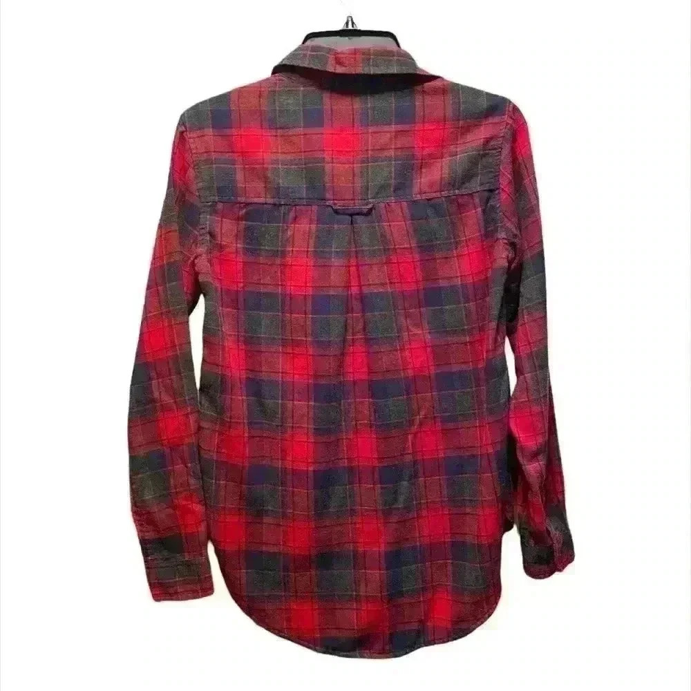 American Eagle Outfitters Cabincore Flannel Shirt - Picture 2 of 9